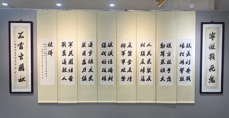 上世纪80年代初胡铁生为纪念鲁迅诞辰100周年创作的鲁迅诗屏32幅 (2).jpg